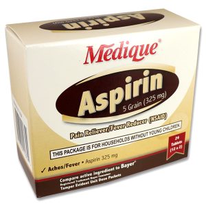 Alternative view of Aspirin 5 Grain, 24/box