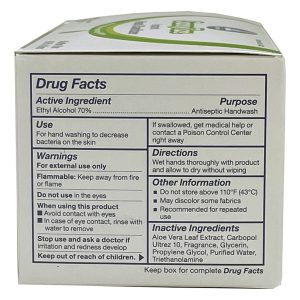 Alternative view of SannyTize Instant Hand Sanitizer, 0.9g Packet, Box of 144