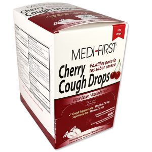 Alternative view of Cough Drops, Cherry - 125 per box