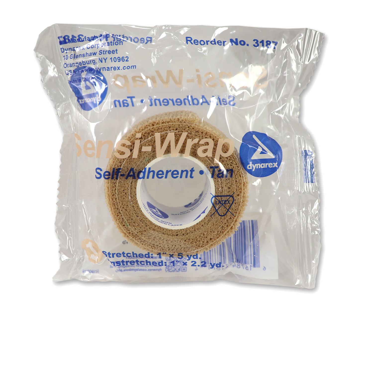 Sensi Wrap, Self-Adherent - Latex Free, 1" x 5 yds Tan, 1 each - Image 3