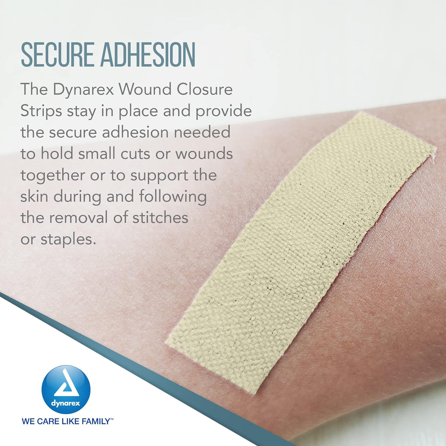 1/4"x1-1/2" SecureStrip Adhesive Wound Closures, 6 per pouch - Image 4