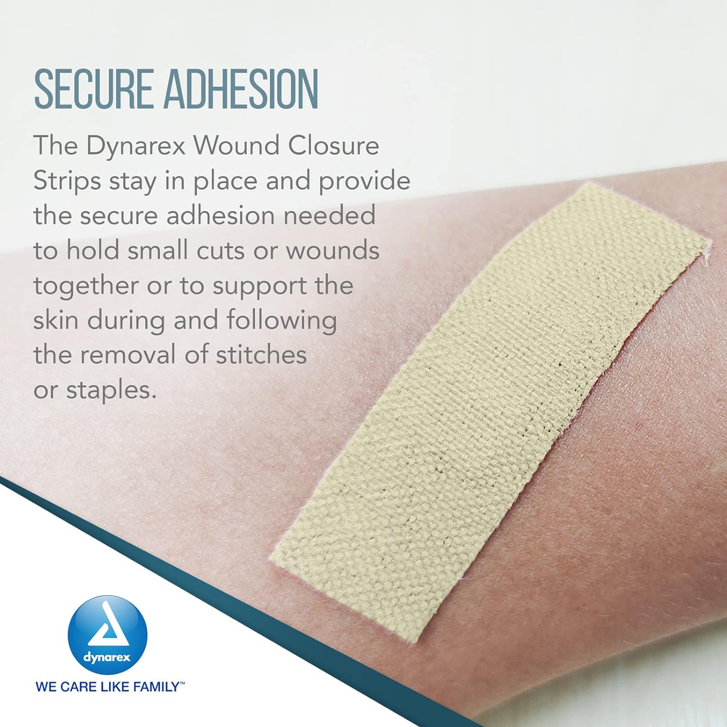 1/2" x 4" SecureStrip Adhesive Wound Closures, 6 per pouch - Image 5