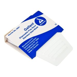 Alternative view of Gallant Disposable Prep Razors, Box of 50