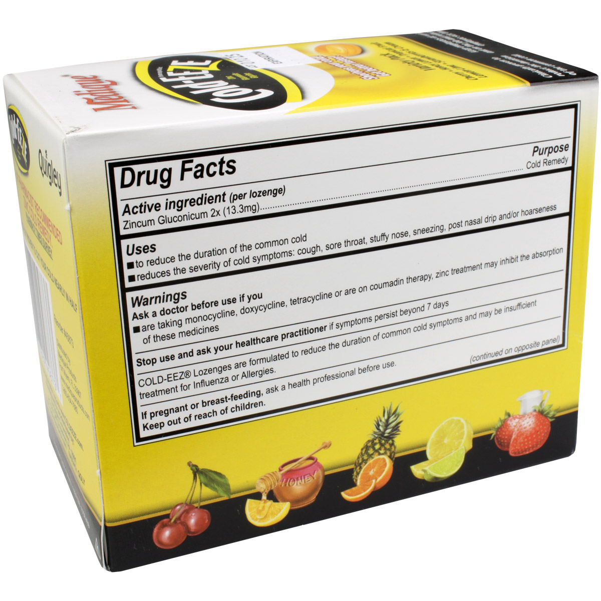 Cold-Eeze, 25 Lozenges per box, Cherry Flavor - Image 4