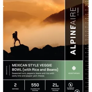 Mexican Style Veggie Bowl - Cook in the Pouch