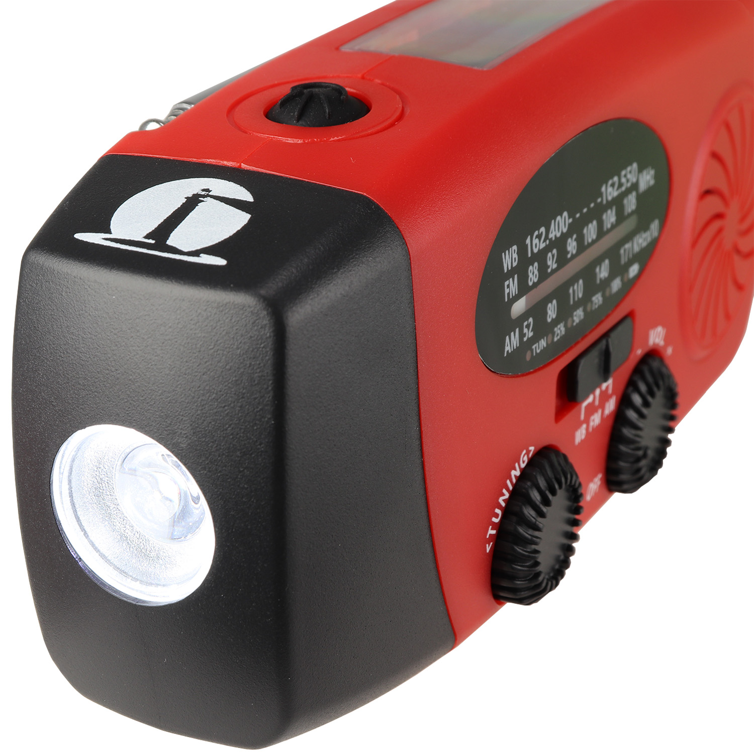 4 in 1 Dynamo Solar NOAA Weather Band Radio and Flashlight - Image 5