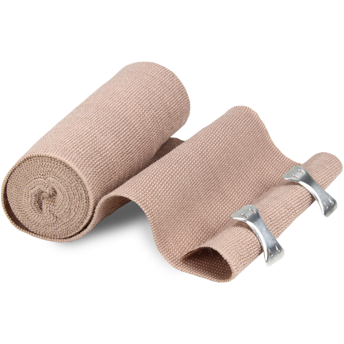 4" x 5 yd Elastic (Ace) Bandage with 2 Fasteners - 1 Each - Image 3