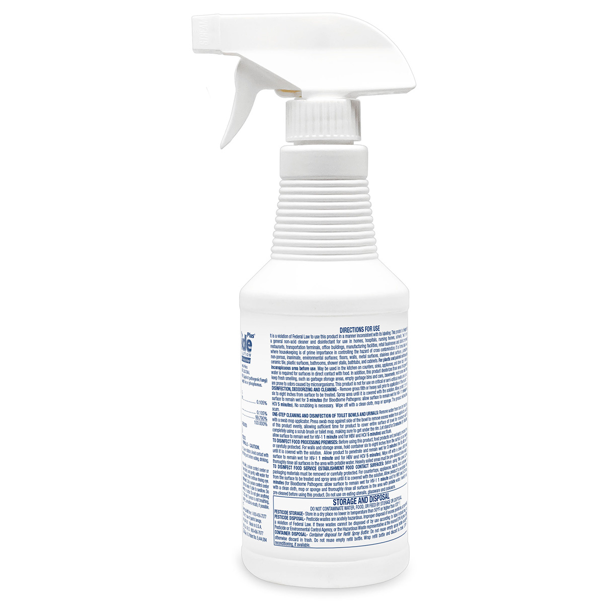 Sanizide Plus Environmental Surface Germicidal Solution, 16 oz. bottle w/ trigger - 1 each - Image 4