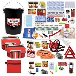 Preparedness Package 3 emergency kits for four people