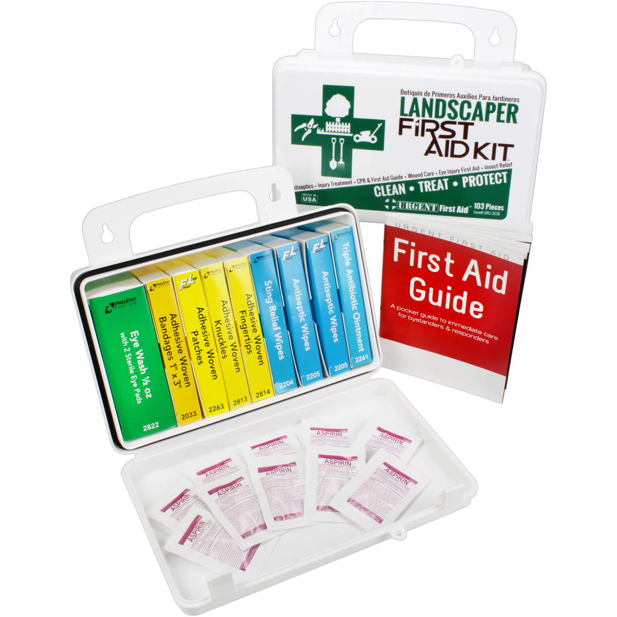 Landscaper's Kit - 10 Unit - 103 Piece - Plastic Case w/ Gasket - 1 Each