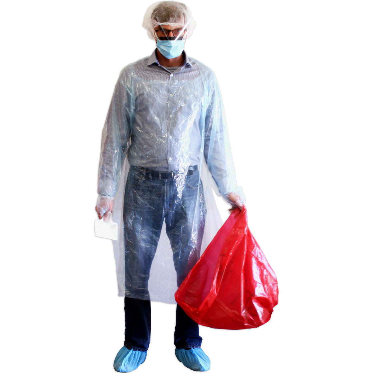 BBP / Bodily Fluid Protection Kit with Bonus 6 piece CPR kit for additional Rescuer Protection - Image 7